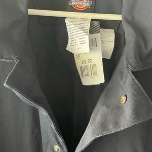 Dickies Blue Blended Dark Navy W/Zipper Pockets Mens Coveralls